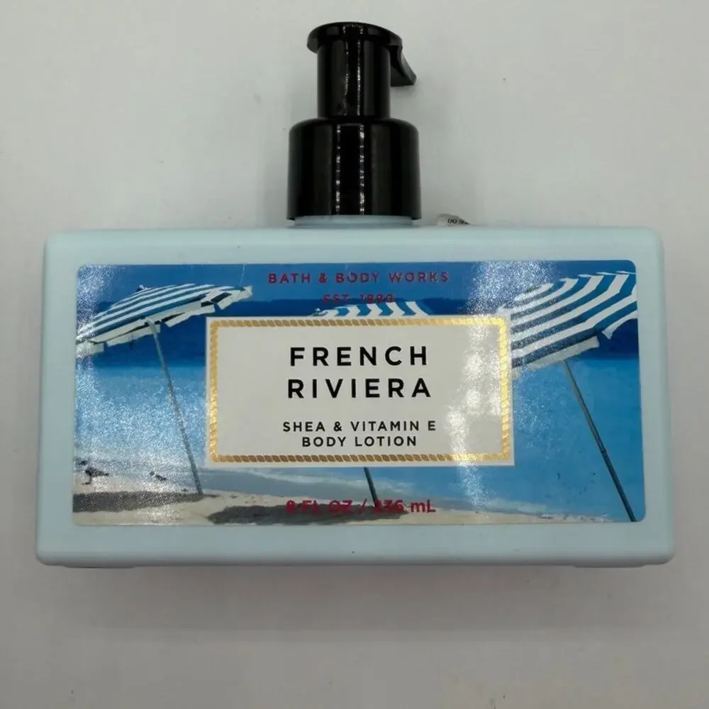 Bath & Body Works French Riviera Shea Vitamin E Body Lotion 8 oz Discontinued